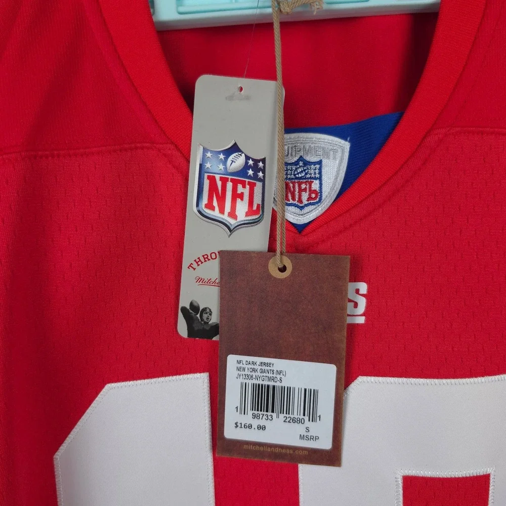 Eli Manning New York Giants Mitchell & Ness NFL Small Jersey 2004 Red #10 NWT